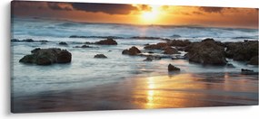 Obraz - More zaliate slnkom (120x50 cm)
