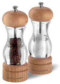 Cole&Mason Cole&Mason - Sada mlynčekov na soľ a korenie BEECH 2 ks buk 16,5 cm GG427