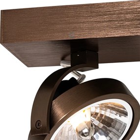 Dizajnové bodové svetlo tmavo bronzové otočné a naklápateľné - Go