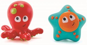 Striekacia chobotnica s hviezdicou- hračka do vody