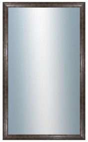 DANTIK - Zrkadlo v rámu, rozmer s rámom 60x100 cm z lišty NEVIS šedá (3053)