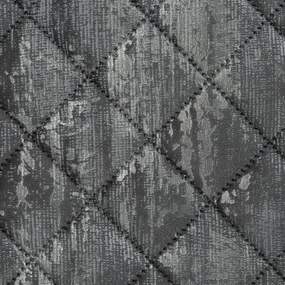 Dekorstudio Zamatový prehoz na posteľ BLINK 3 v oceľovej farbe Rozmer prehozu (šírka x dĺžka): 170x210cm