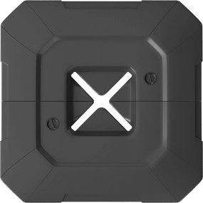 Outsunny 2-dielne naplniteľné závažia pre zavesený slnečník — HDPE, až do 80/105 kg, čierne | Aosom