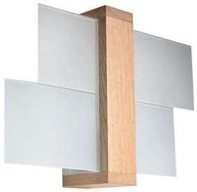 Brilagi - LED Nástenné svietidlo HERA 1xE27/7,5W/230V drevo