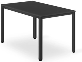 Čierny jedálenský stôl TESSA 120x60