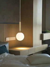 Toolight Toolight, stropné svietidlo 1xE27, G108-1W, zlatá, OSW-09733