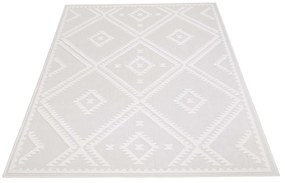 Dekorstudio Terasový koberec SANTORINI - 454 krémový Rozmer koberca: 200x200cm