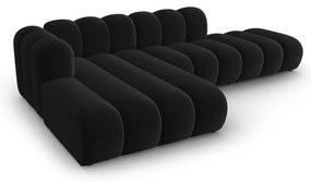 Antracitová rohová pohovka (ľavý roh) Lupine – Micadoni Home