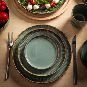 Altom Porcelánová podšálka Reactive Sage, 14 cm