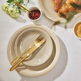 Súprava príborov ABELE ALL zlatá 16 ks 951910