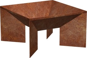 Fokus Záhradné ohnisko 50 x 50 x 30 cm, corten CORGARDEN 1016