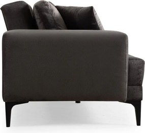 Třímístná rozkládací pohovka Astana 234 cm antracit