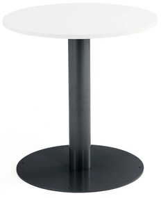 Barový stôl ALVA, Ø700x720 mm, biela, antracit