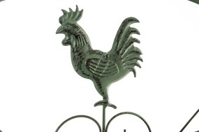 Kovová polica regál Maia - Zelená antik