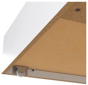 Biele zásuvky pod posteľ v súprave 2 ks 90x190/140x190 cm Naia – Tvilum