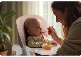 Detská stolička 3v1 Nukido Elite - ružová