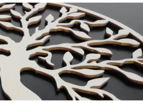 Moderný obraz na stenu strom bonsai drevenej preglejky topoľ ERGLIN I 3D HODINY PR0215 HEU+