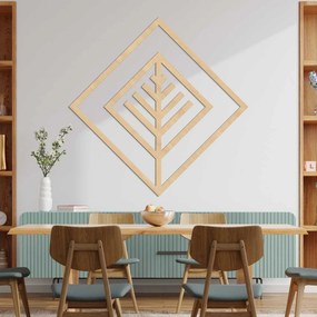 SENTOP | Geometrická drevená dekorácia na stenu – Moderný dizajn | SENTOP HDF0397-B