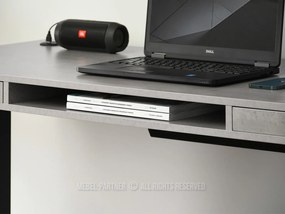 PC stolík Osto 140 (betón + biela). Vlastná spoľahlivá doprava až k Vám domov. 1109836