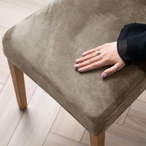 Sivobéžový napínací poťah na stoličku 48 cm Sento – Restilo