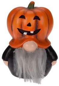Halloweensky škriatok s tekvicovou čiapkou LED