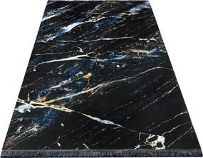 DY ČIERNY a ZLATÝ 02 koberec Rozmer: 160x220 cm