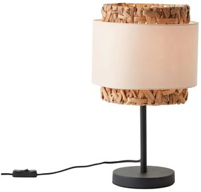 Brilliant - Stolná lampa WATERLILLY 1xE27/60W/230V krémová