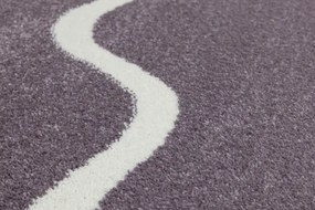 Koberec Lima M180A fialový / krémový