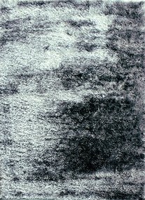 Koberec Seven Soft 7901 sivý shaggy s vysokým vlasom 70 mm Rozmer: 120x180 cm