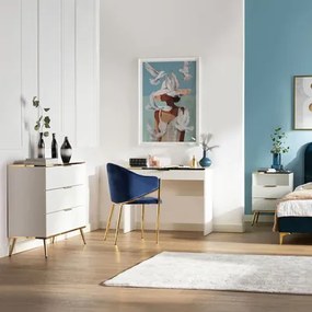 Glamour komoda VITERBO so zásuvkami