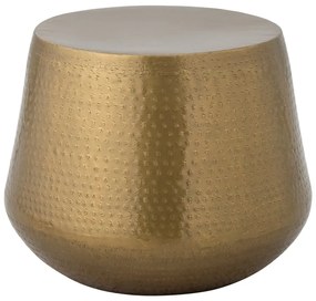 Kovový okrúhly konferenčný stolík v zlatej farbe ø 50 cm Avola – Bloomingville