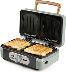 DOMO DO9276C sendvičovač 3v1, matná zelená