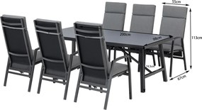 Doppler ARCTIC antracit, 6+1