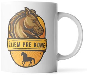Sablio Hrnek Žiju pro koně - 200 ml - espresso