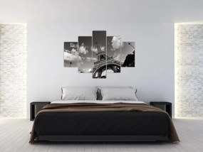 Obraz - Eiffelova veža v Paríži (150x105 cm)