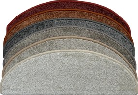 Vopi Nášľapy na schody Capri svetlo béžový polkruh, samolepiaci - 28x65 polkruh (rozmer vrátane ohybu)