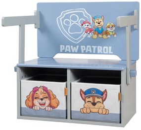 Modrá detská lavica Paw Patrol – Roba