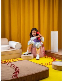 Hnedá menčestrová detská pohovka 132 cm Settee – Wigiwama