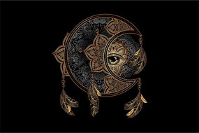 Obraz - Magické oko (90x60 cm)