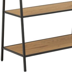 Vešiak SARON dub/čierna