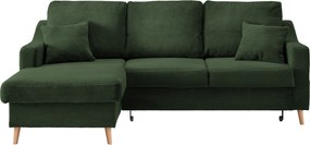 XXXLutz ROHOVÁ SEDAČKA, textil, tmavozelená P & B - Sedačky - 002310004973