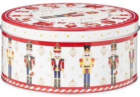 Súprava 3 vianočných plechových dóz Seasons Greetings