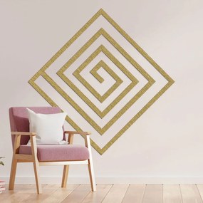 Drevená dekorácia na stenu špirála I SENTOP PR0397