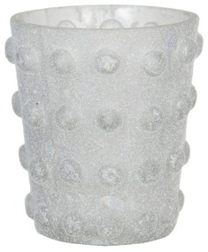 Sklenený svietnik na čajovú sviečku Enzo - Ø 8*8 cm