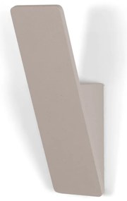Svetlosivý nástenný oceľový háčik Angle – Spinder Design