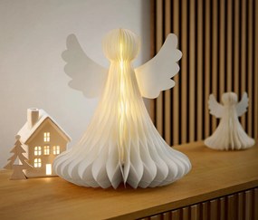 Papierový LED anjel, veľký