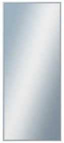 DANTIK - Zrkadlo v rámu, rozmer s rámom 50x120 cm z lišty Hliník strieborná drásaná (7269218)