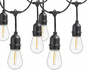 LED svetelná záhradná girlanda LUCENT, 15 m