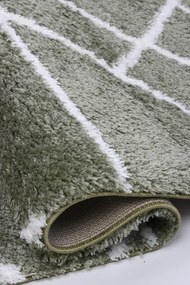 Koberec Boho 659 GREEN/CREAM rozmery koberec: 120x170 cm