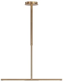 LED stropné svietidlo v zlatej farbe 74x17 cm Omni – UMAGE